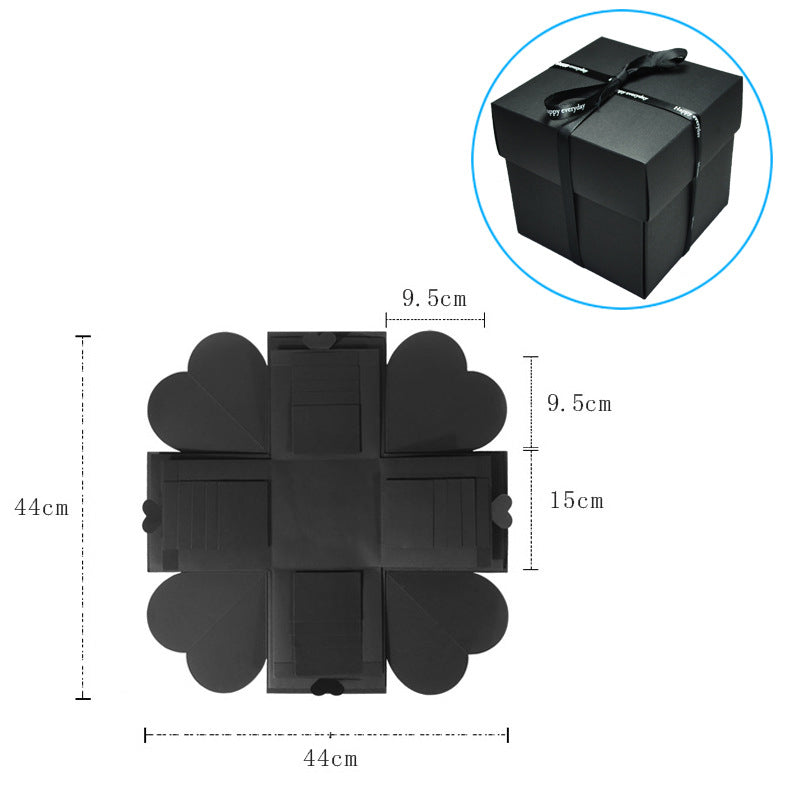 Build your own "Good Box 4 U" - Explosion Gift Box - DIY Photo Album