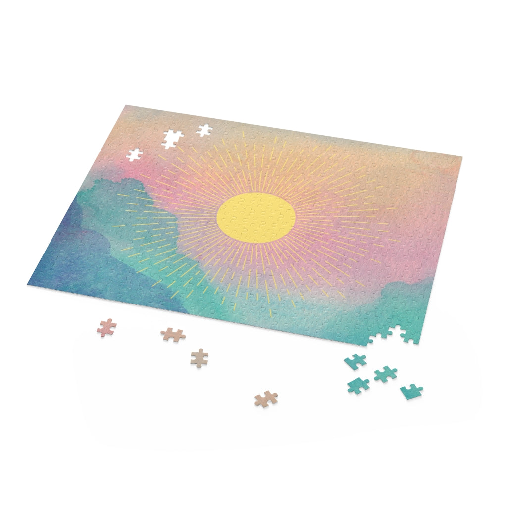 Build your own "Good Box 4 U" - Shining Sun Jigsaw Puzzle 500-Piece