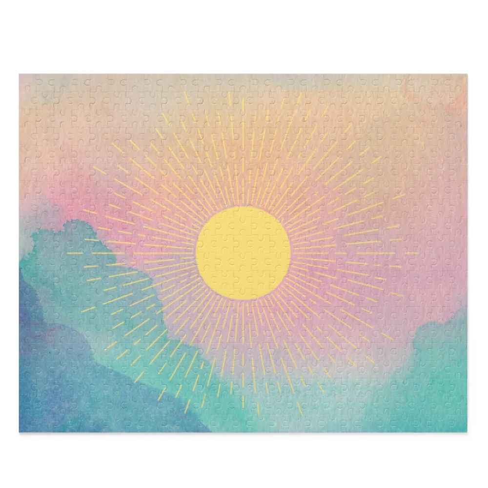 Build your own "Good Box 4 U" - Shining Sun Jigsaw Puzzle 500-Piece