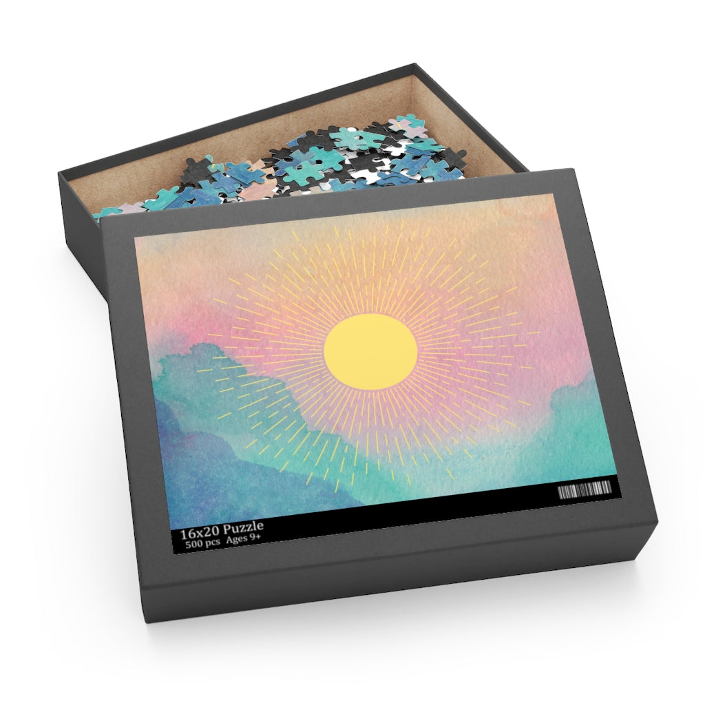 Build your own "Good Box 4 U" - Shining Sun Jigsaw Puzzle 500-Piece